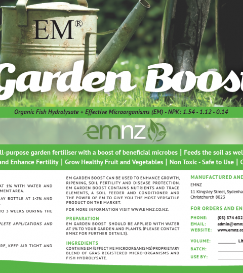 EM Garden Boost – 1 litre